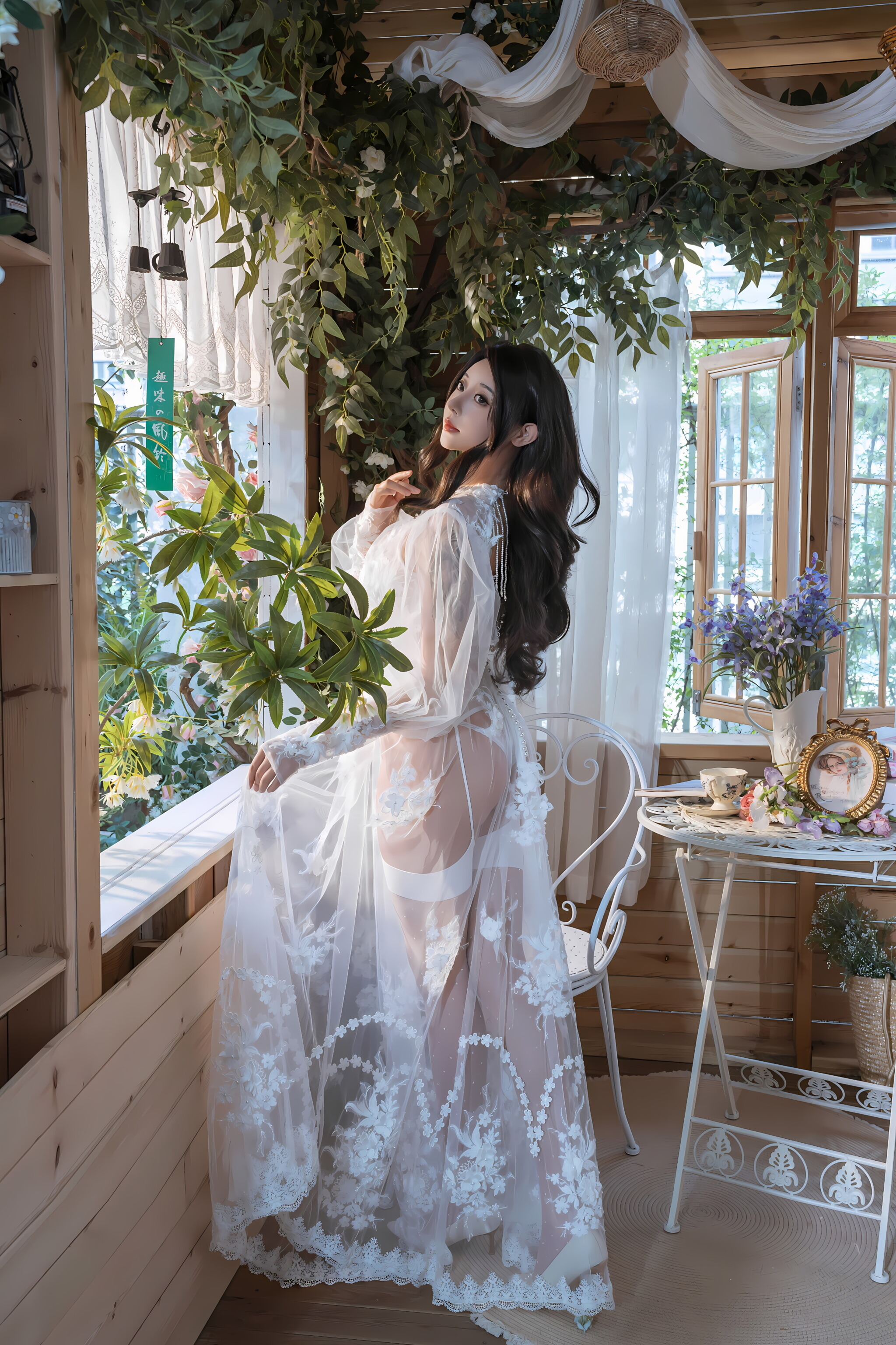 图片[1]-奈汐酱nice – NO.120 下午茶[73P]-XikXak